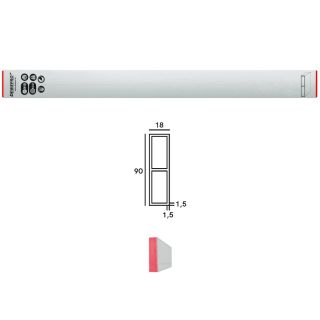 Richtlatte - Länge: 150cm - Aluminium - Basic