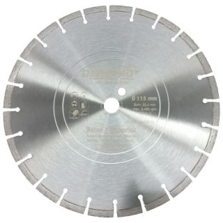 Diamanttrennscheibe - Ø 115 mm Beton Universal