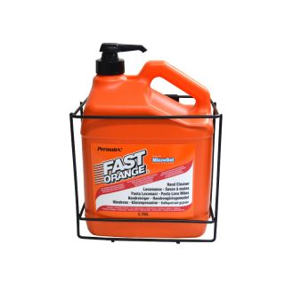 Set: Fast Orange Kanister 3,78 Liter + Passender Wandhalter