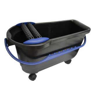 HUFA Profi-Clean Waschbox 24l inkl. Räder + Doppelrollen offen