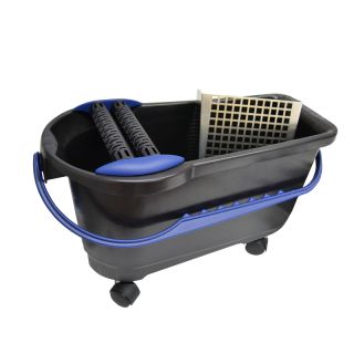 HUFA Profi-Clean Waschbox 24l Räder Doppelrollen gelocht