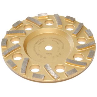 Diamantschleifteller gold - Ø150mm