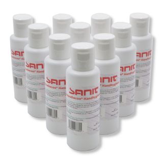10 x SANIT AquaDecon® Handhygiene 50ml